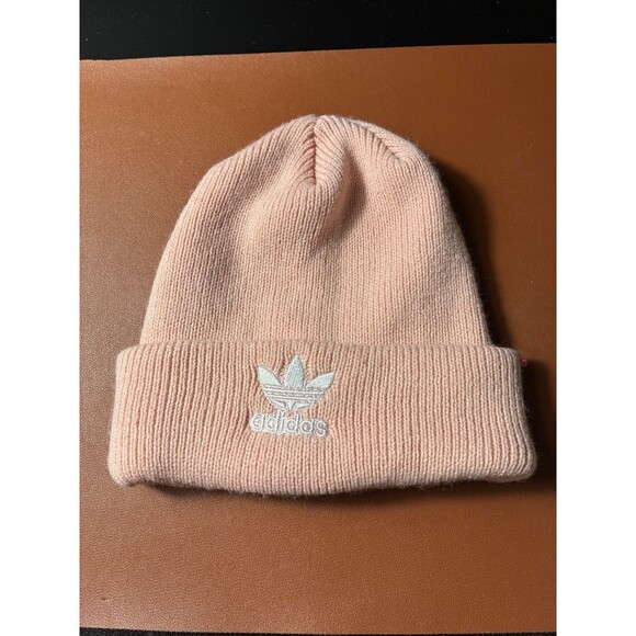 Adidas Originals Unisex Beanie Pink Snowboarding Ski Cap Winter One Size - Picture 1 of 3